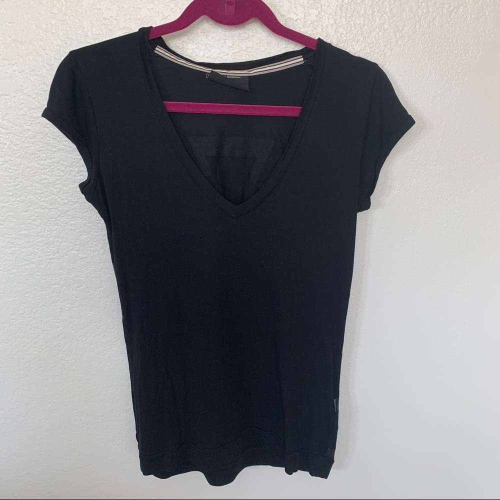 Women Porsche Design P’1000 Black Tee